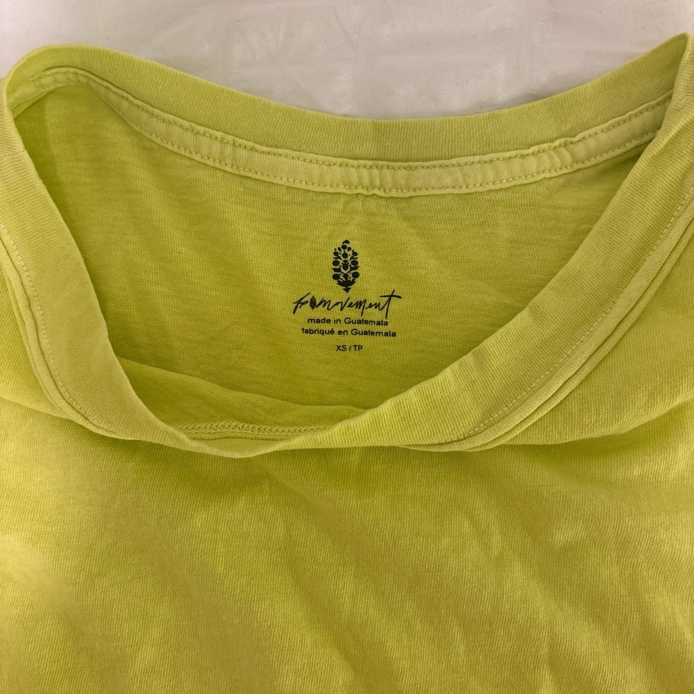 FP Movement Bright Green Tee - Picture 2 of 3